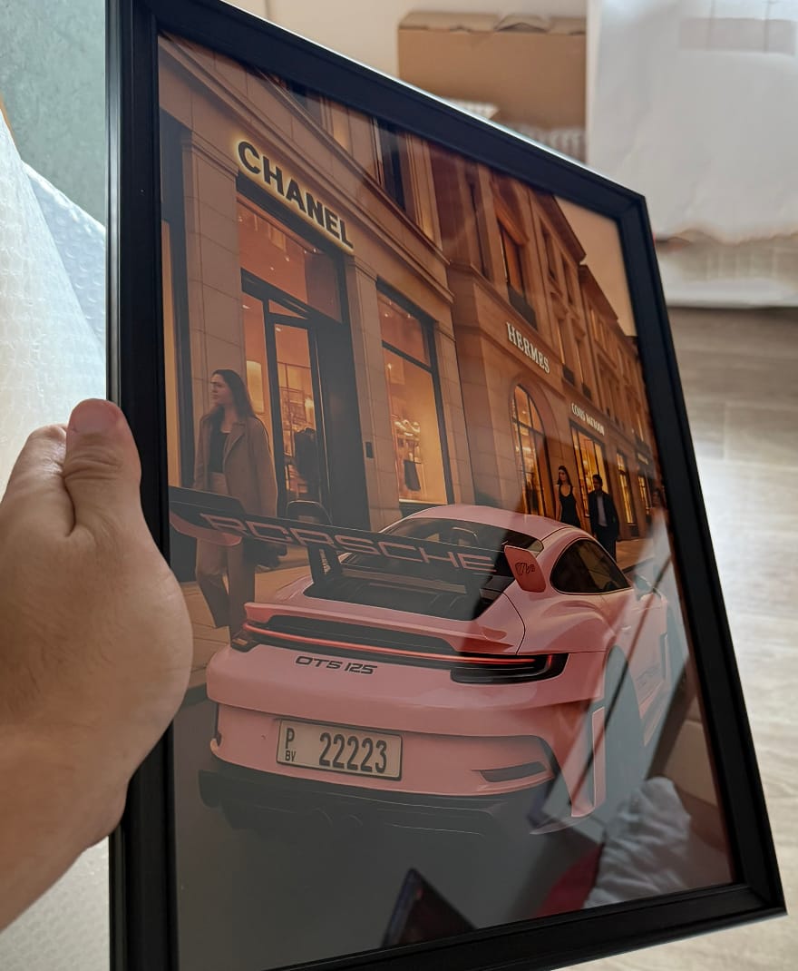 Customer photo review of Porsche - Aethestic