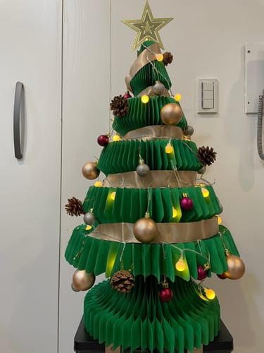 Customer photo review of 經典聖誕樹『附贈配件』｜十八紙