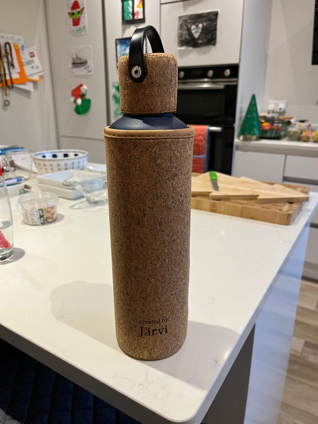 Customer photo review of The Heat Protector for the Drinking Rim & Lid - Fits: The Sauna Bottle