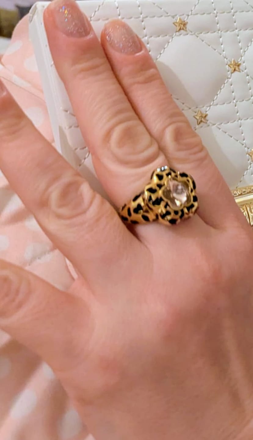 Customer photo review of Daisy Moo Ring