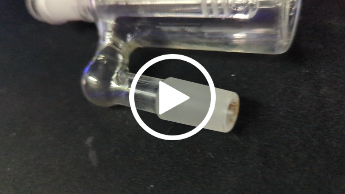 Customer video review of SHOWERHEAD PERC GLASS ASH CATCHER