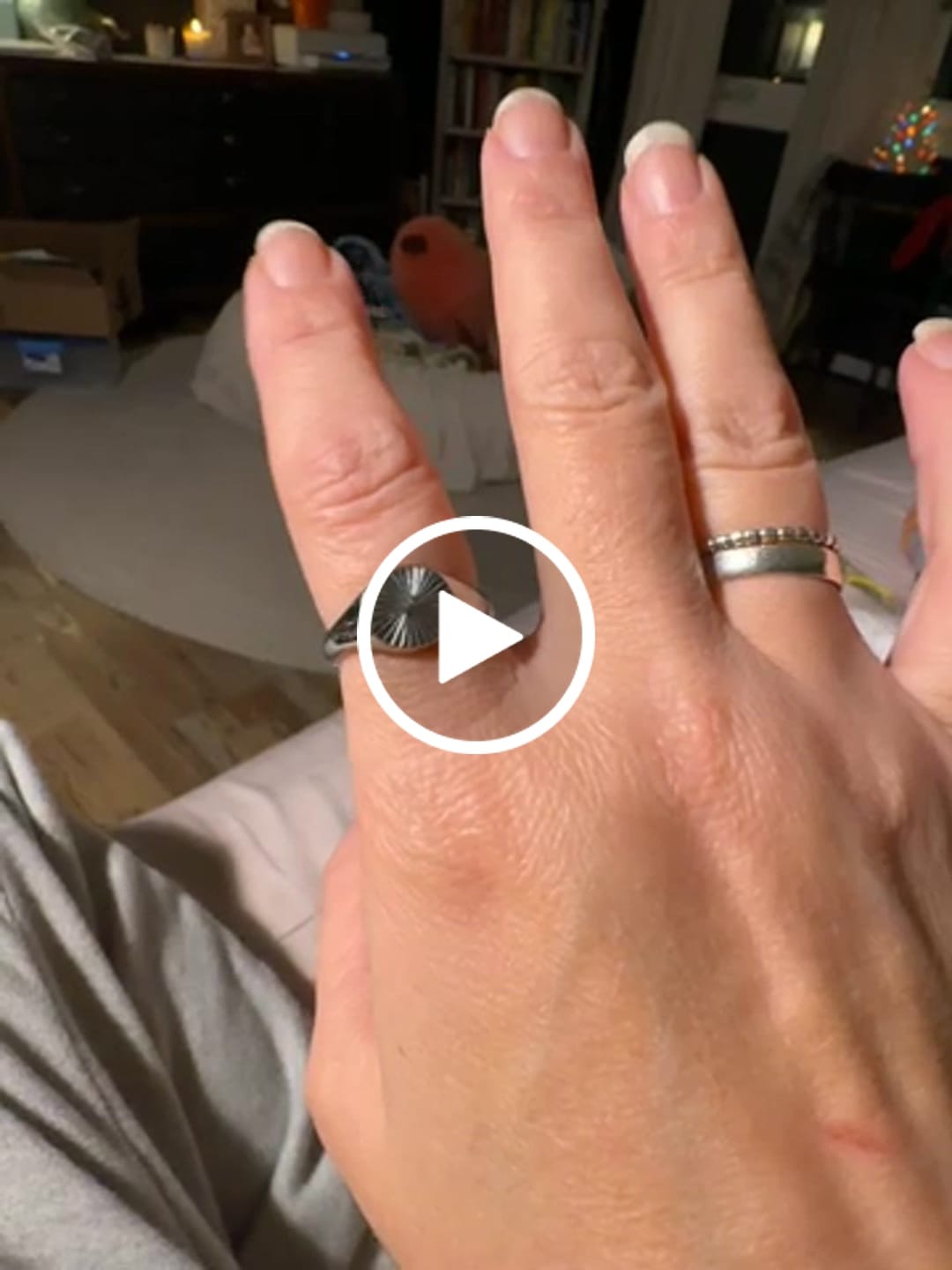 Customer video review of Ellie® Sunburst Rising Ring