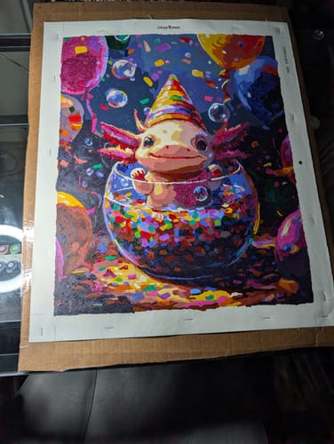 Customer photo review of Bubble Party