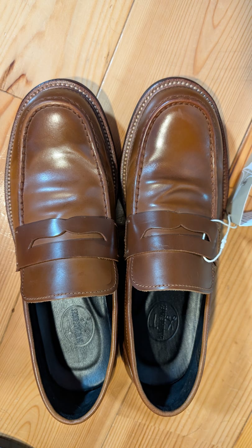 Customer photo review of Classic&Casual　馬革ペニーローファー