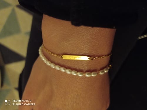 Customer photo review of Tasbih Bracelet | Pearl
