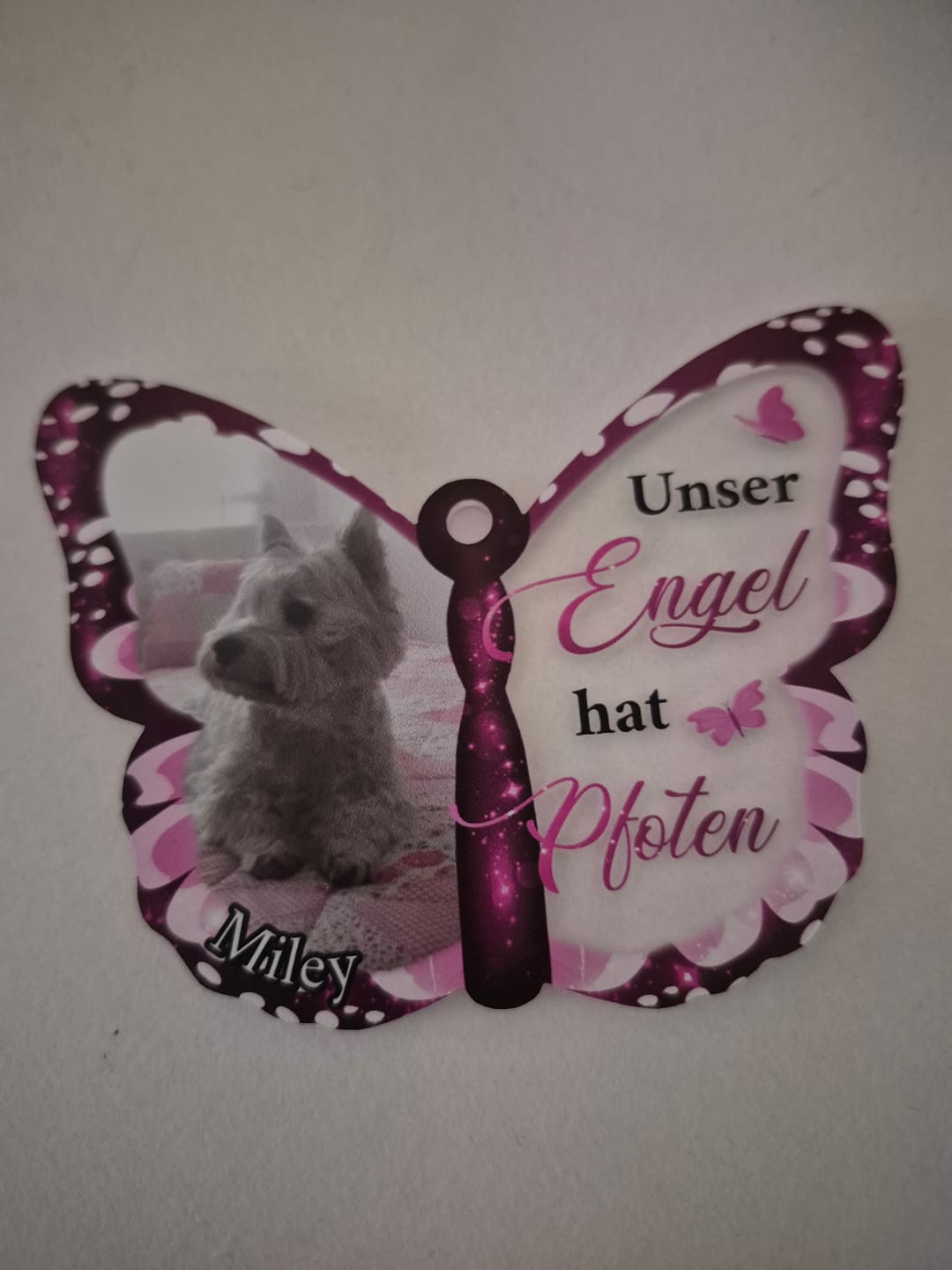 Customer photo review of Schutzengel - Individueller Rückspiegel Anhänger
