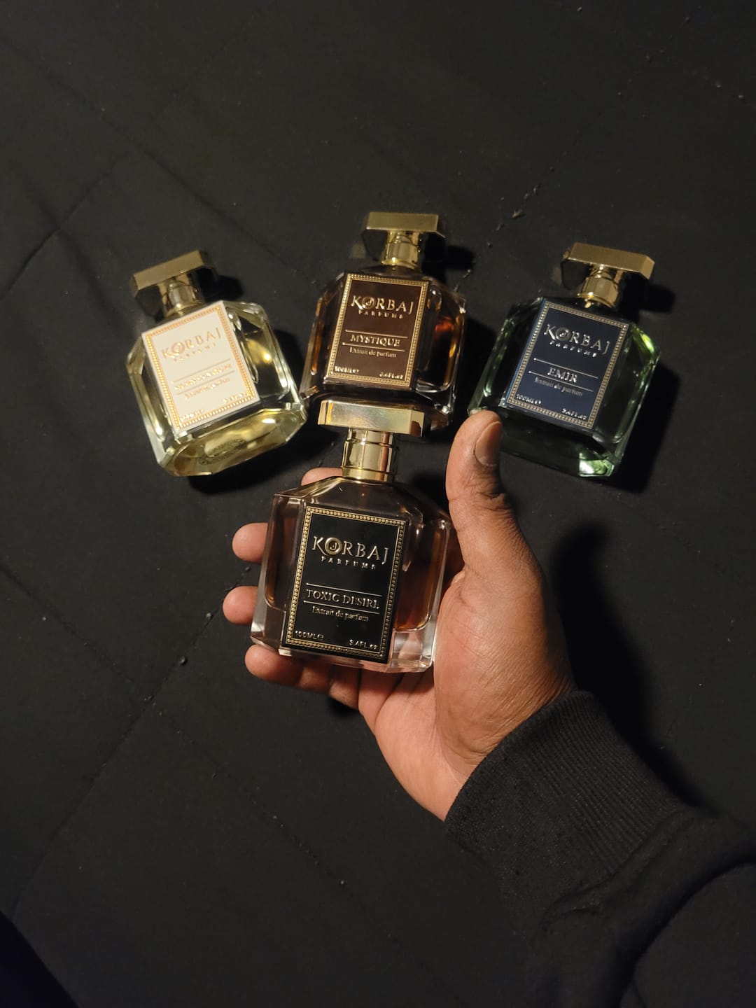 Customer photo review of Original Collection - Extrait de Parfum 4×100ml