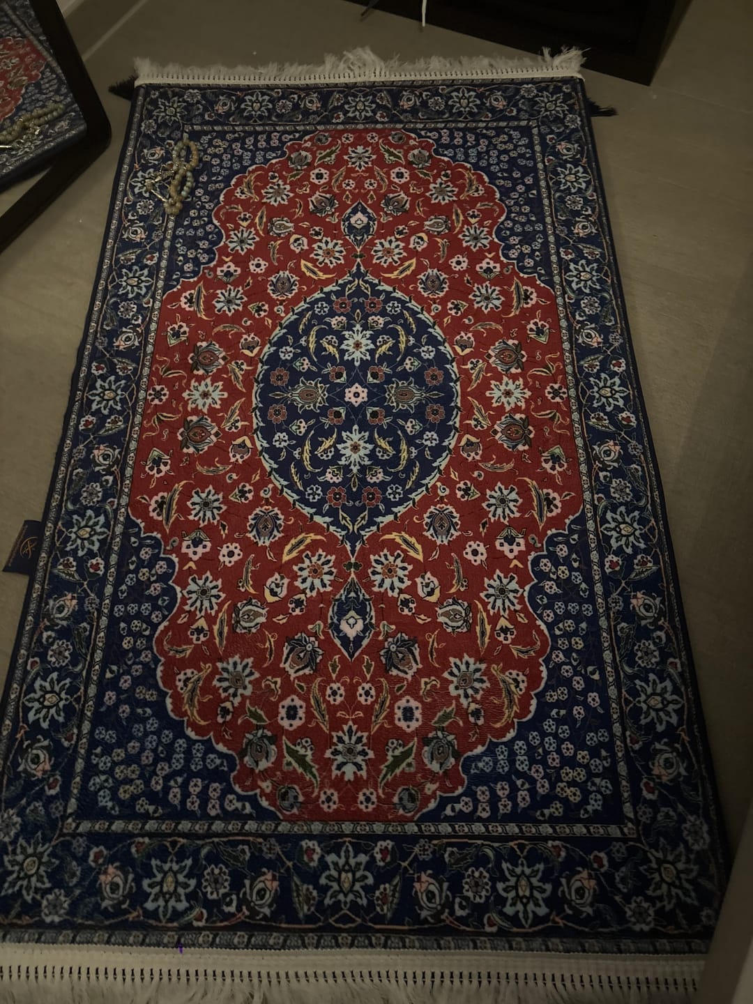 Customer photo review of Ottomon Art   Padded Prayer Mat