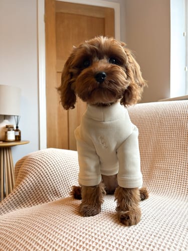Customer photo review of Hazelnut | The Capsule Fleece Bodysuit