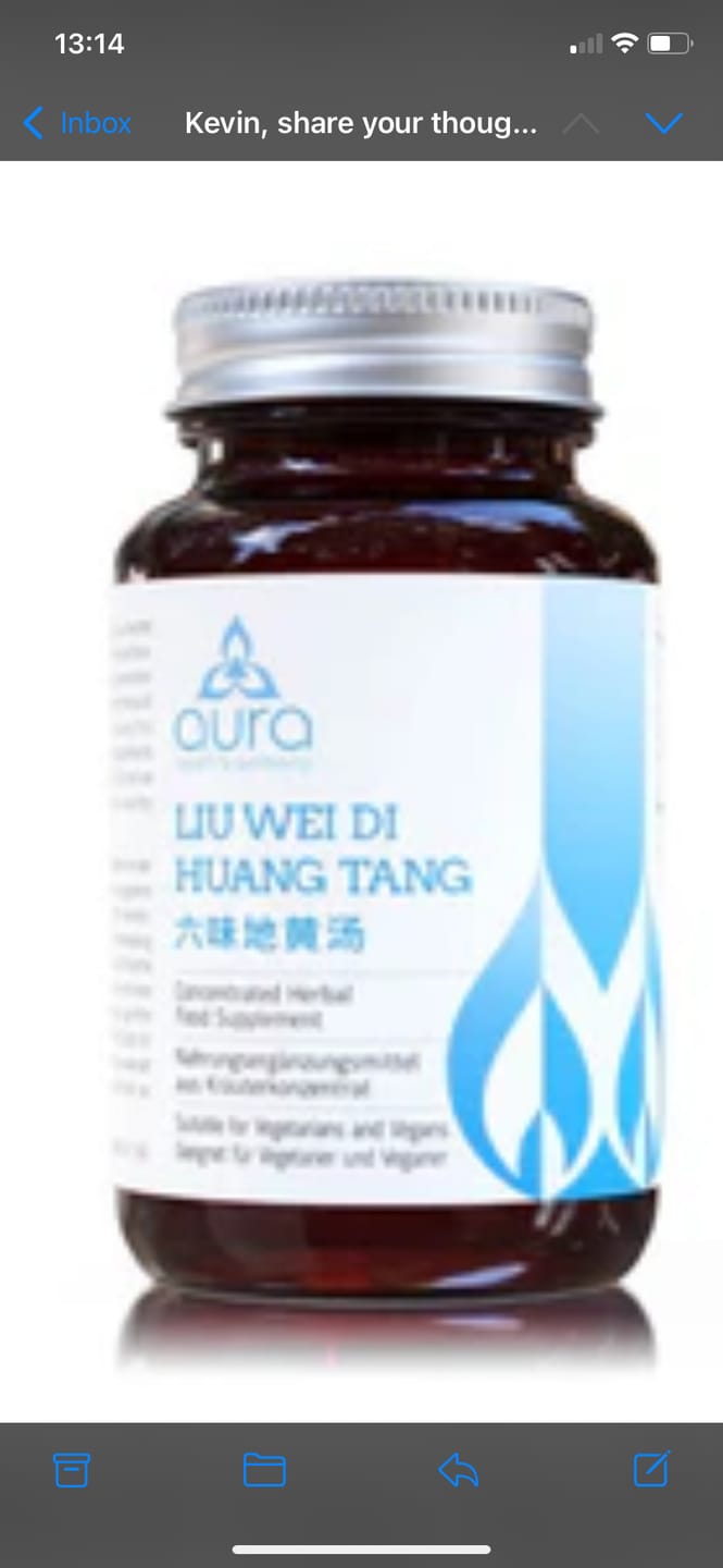 Customer photo review of Liu Wei Di Huang Tang (Foxglove Root & Chinese Yam) - 60 tablets