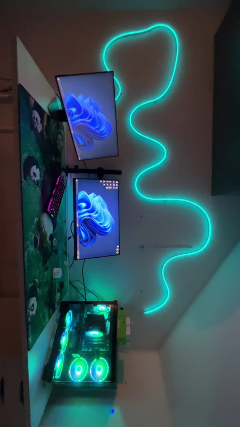 Customer photo review of Customizable Gaming Mousepad