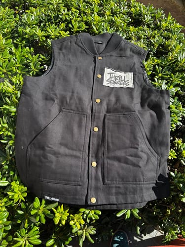 Customer photo review of Custom Cut + Sew Vest