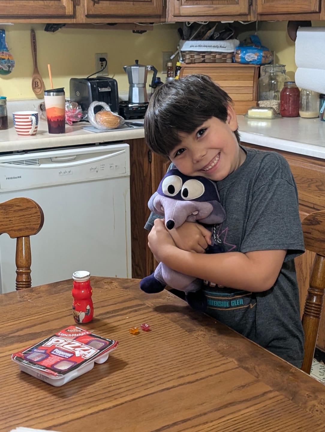 Customer photo review of Original Derek Plushie