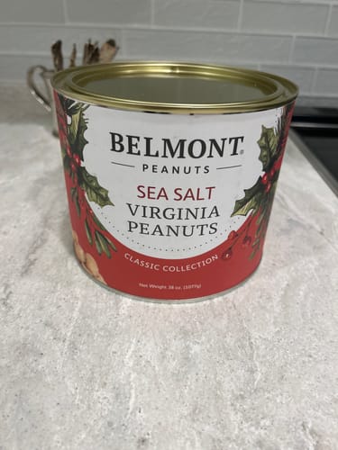 Customer photo review of Holiday Sea Salt Peanuts
