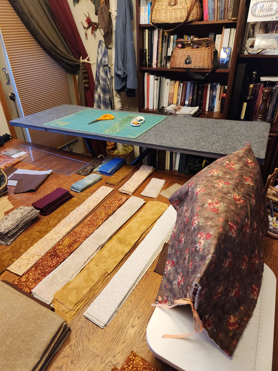 Customer photo review of Large Felted Wool Pressing Mats