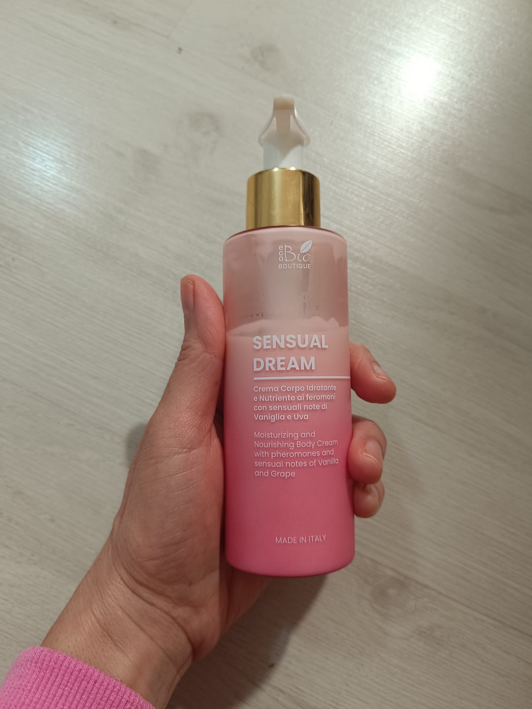 Customer photo review of Sensual Dream - Crema Corpo