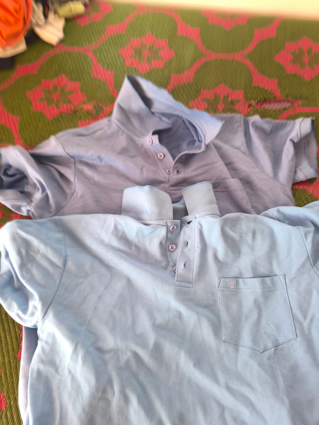 Customer photo review of Golf Polo  -  Lavender Purple T-Shirts For Men | Ariser