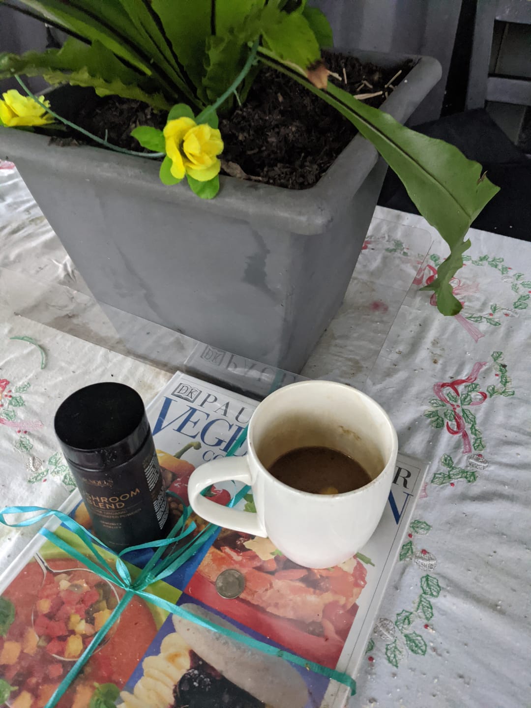 Customer photo review of Organic Mushroom Blend Powder