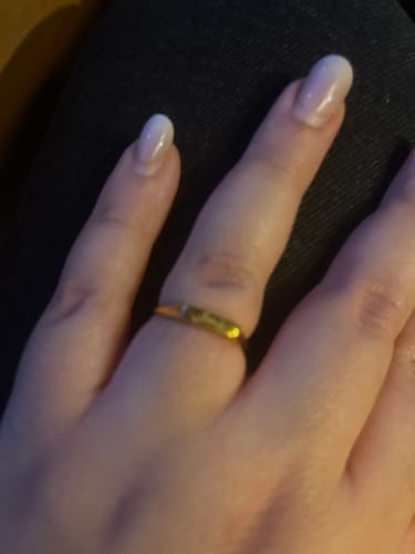 Customer photo review of Gratitude Ring