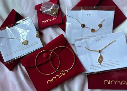 Customer photo review of Happiness Bracelet | Patience, Gratitude & Trust (in God)