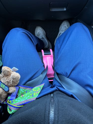 Customer photo review of Pregnancy Safety Belt