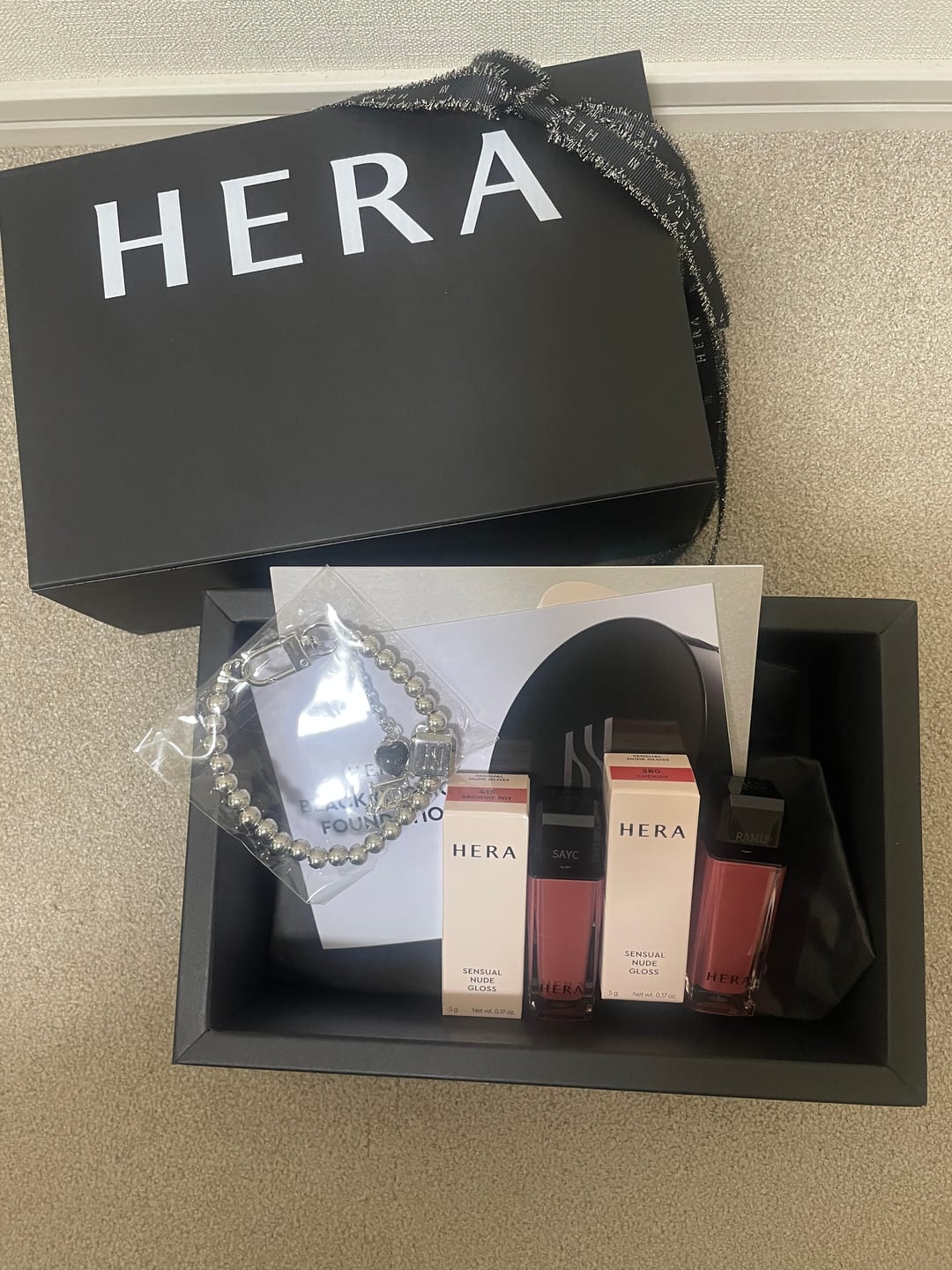 Customer photo review of HERA ギフトボックス（小）