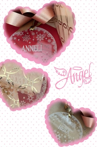 Customer photo review of Weihnachtsdeko mit Schneeflocken