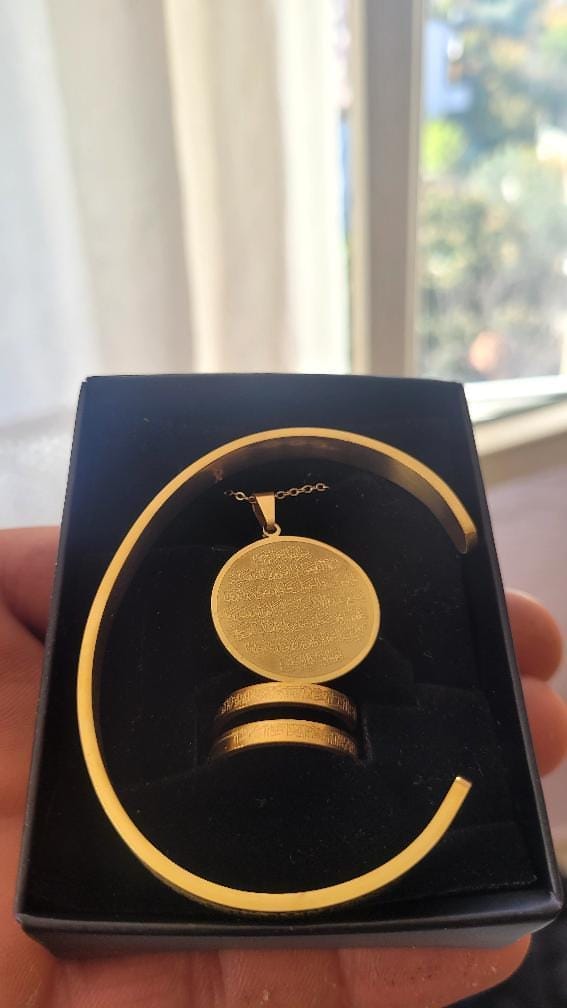 Customer photo review of Minikkoza® Ayet-El Kürsi Setler
