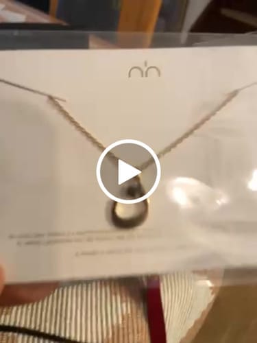 Customer photo review of Arabic Letter Necklace - Choose your Letter