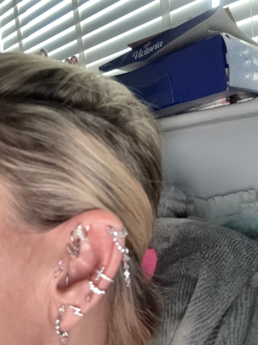 Customer photo review of ASTRA Cartilage Hoop (10mm)