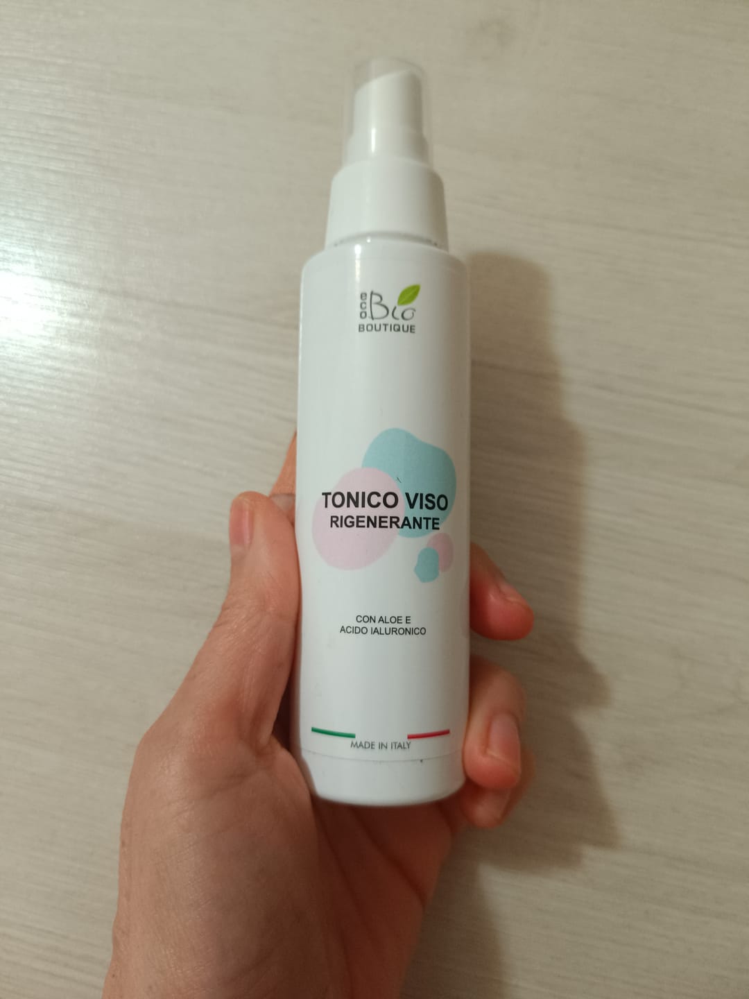 Customer photo review of Tonico Viso Rigenerante
