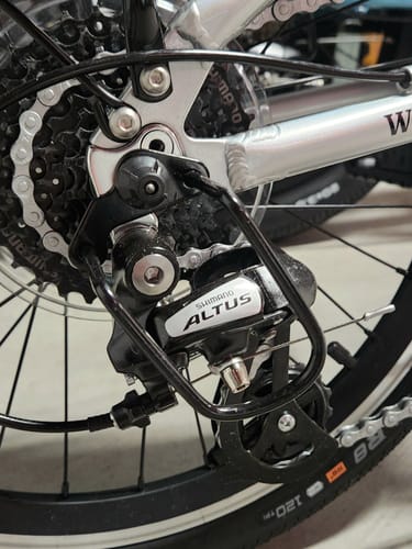 Customer photo review of Derailleur Protector (See compatibility below)