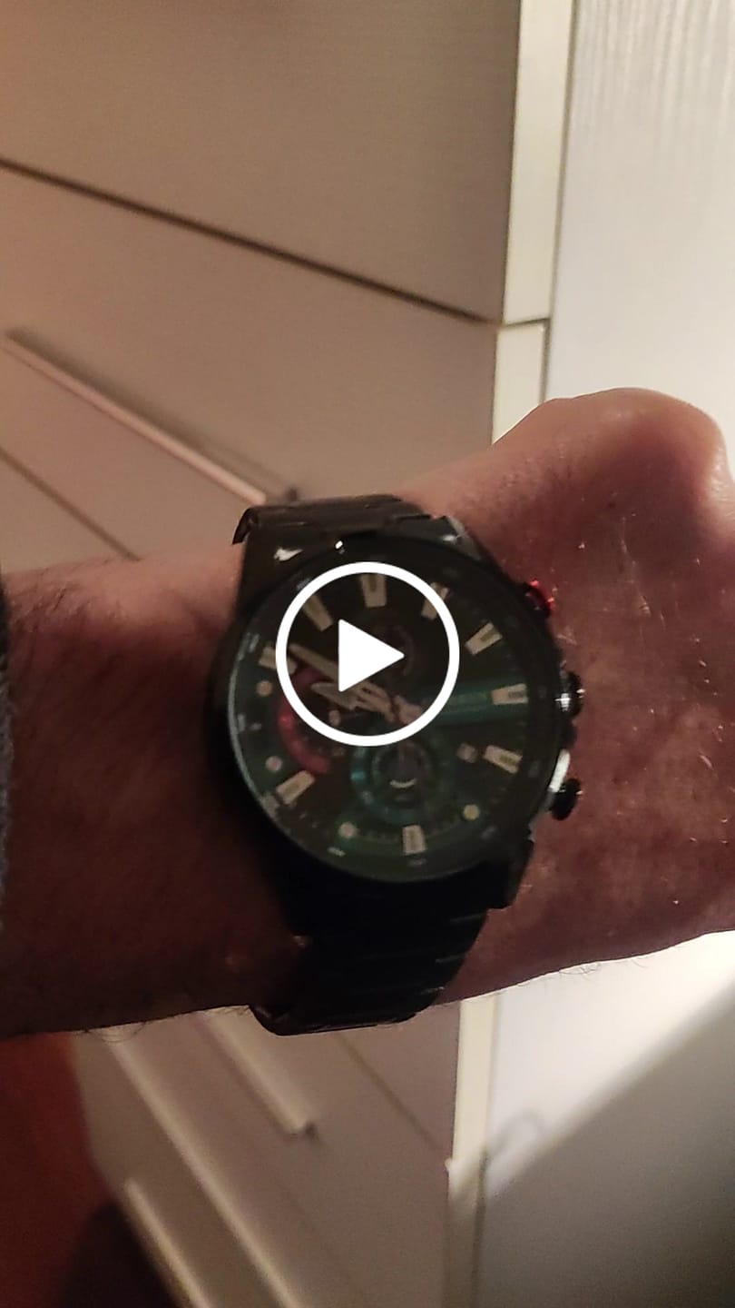 Customer video review of Curren Ambasator® orologio uomo acciaio