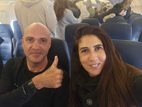 Customer photo review of צעיף פרווה דו-צדדי ג׳יזל