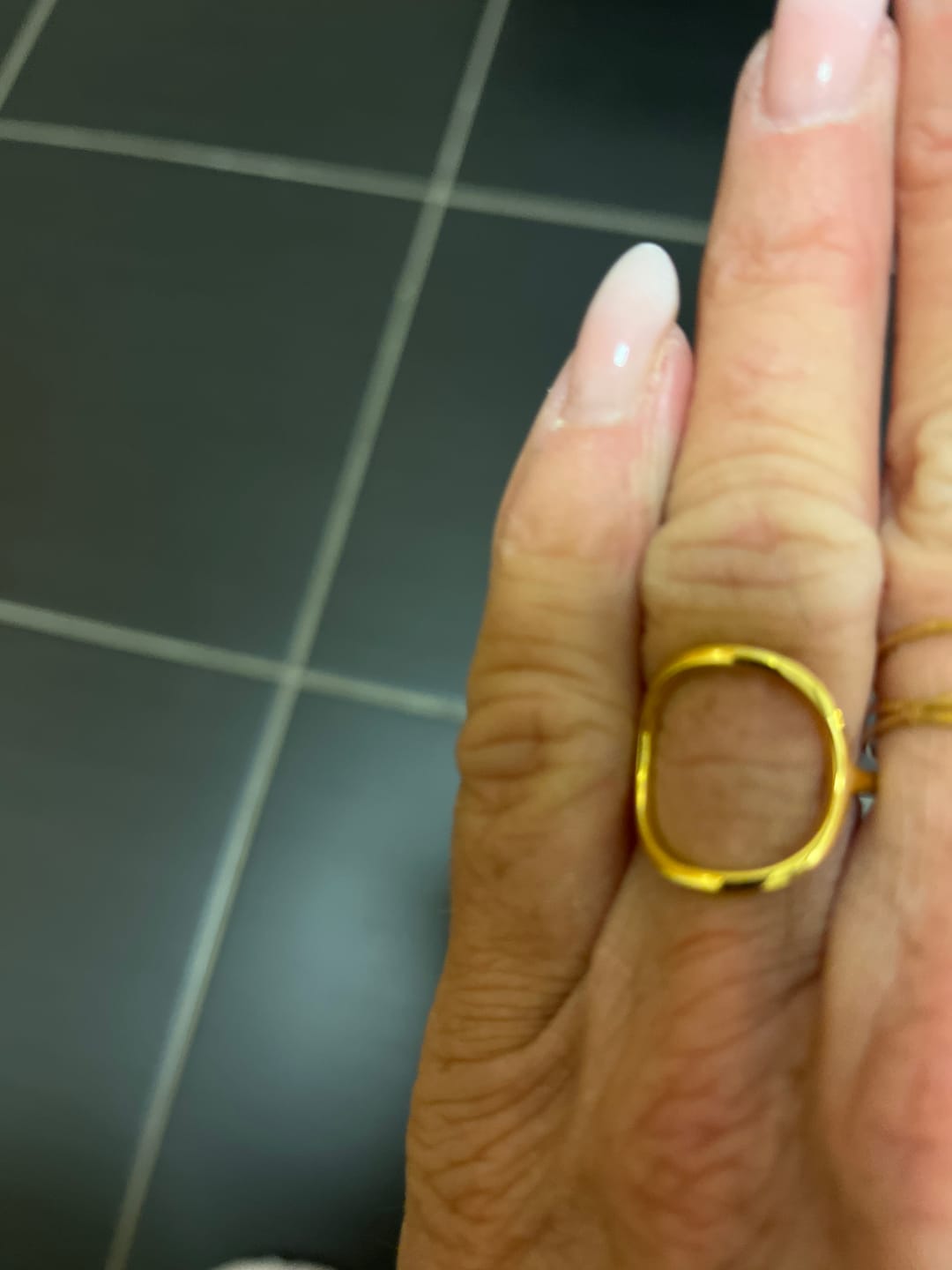 Customer photo review of Cosmic Ring