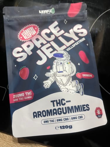 Customer photo review of THC Spacejellies Vollspektrum