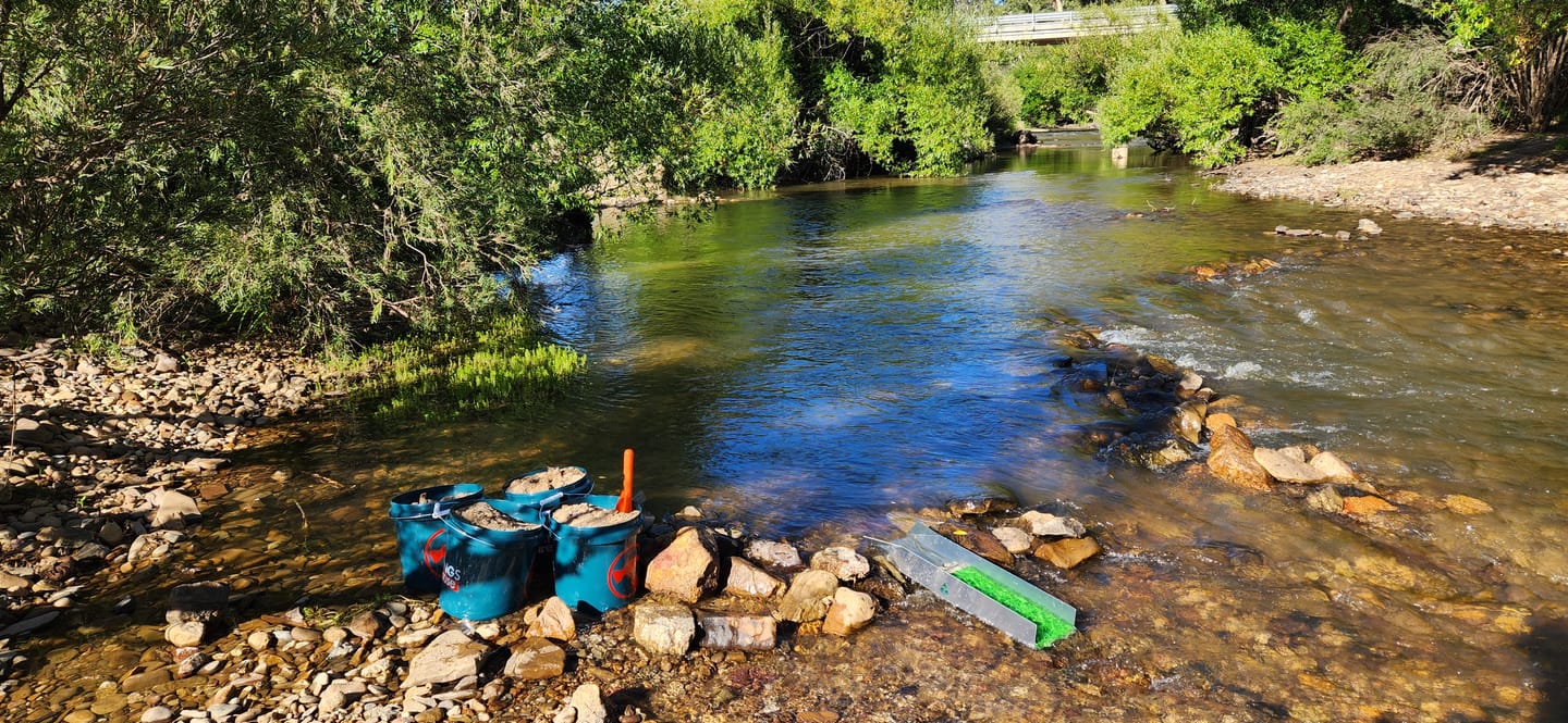 Customer photo review of 6 Inch Dream mat river Sluice