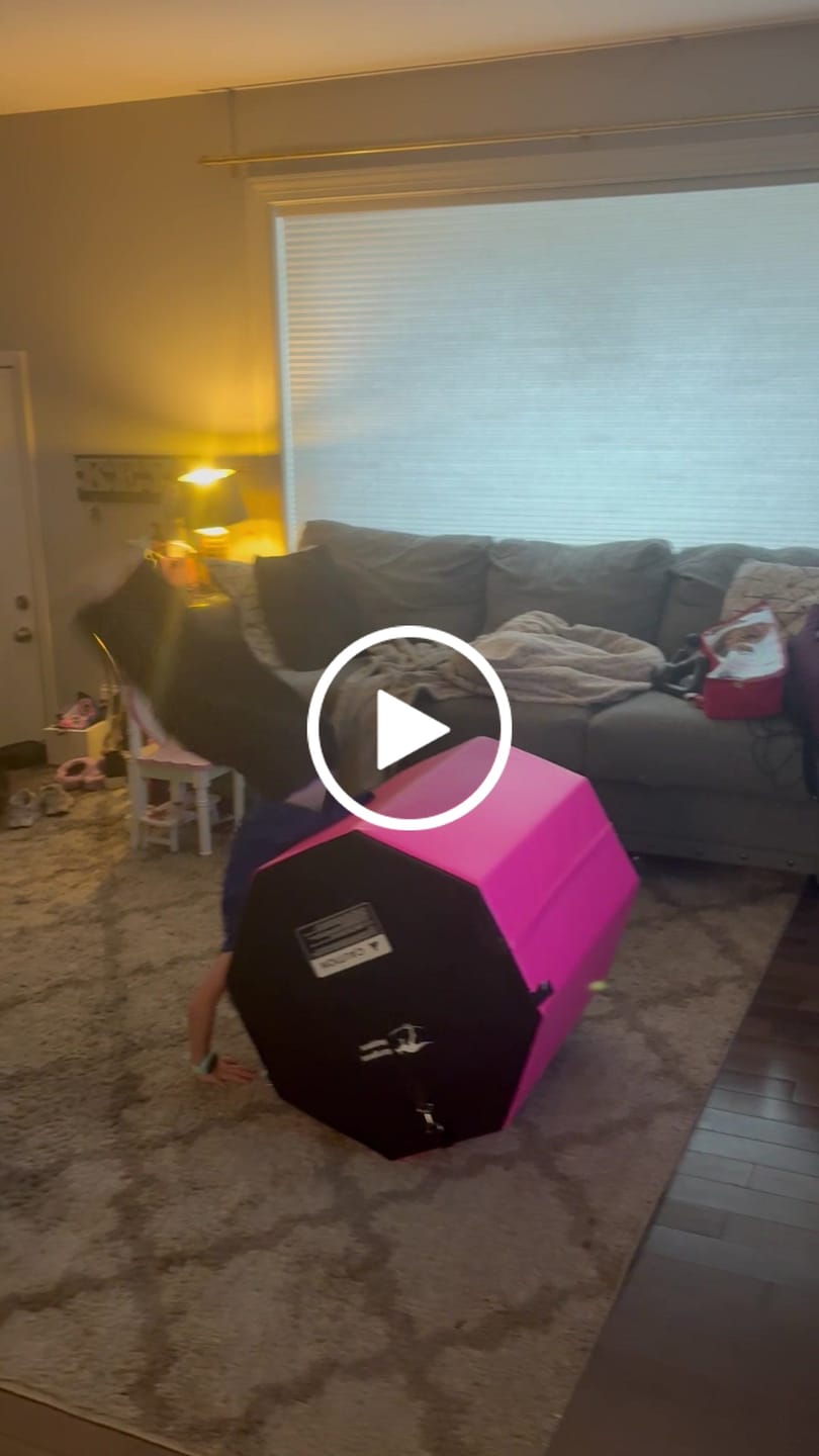 Customer video review of Tumbling Home Gym Bundle for kids(M)