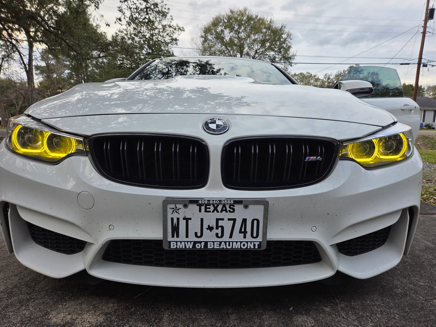 Customer photo review of BMW F80 M3 F82 M4 CSL YELLOW DRL KIT