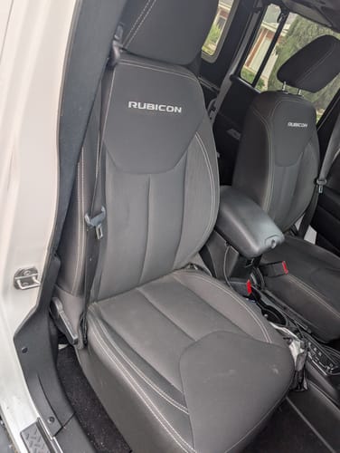Customer photo review of Premium Custom-Fit Seat Covers