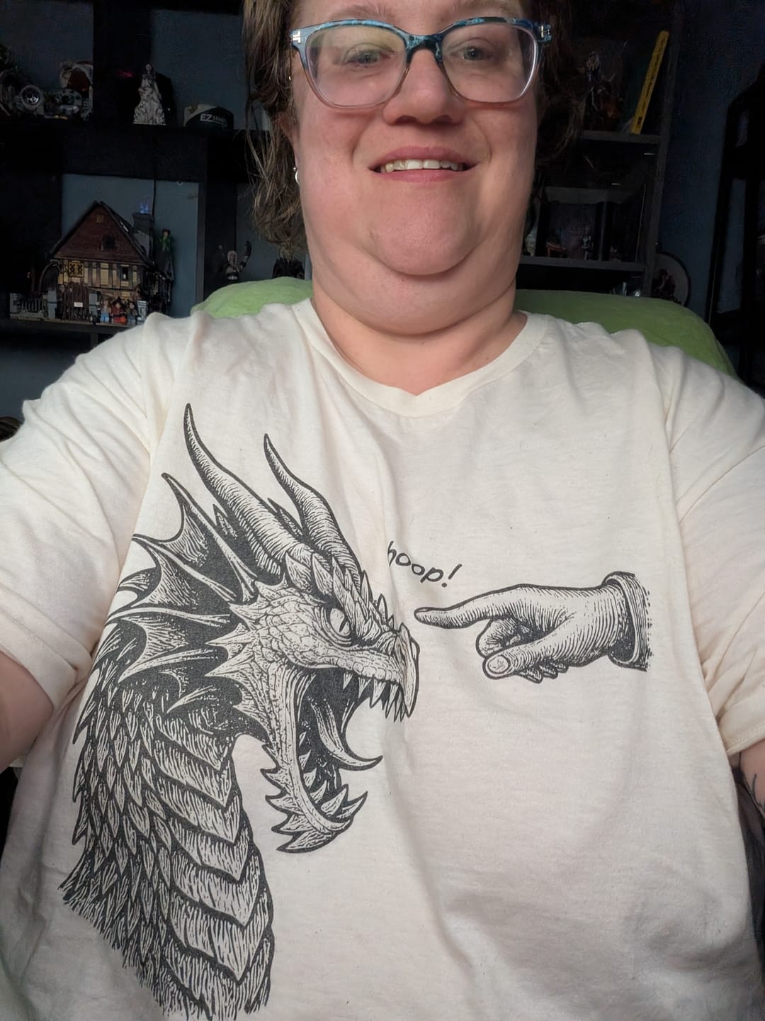 Customer photo review of Boop! T-Shirt