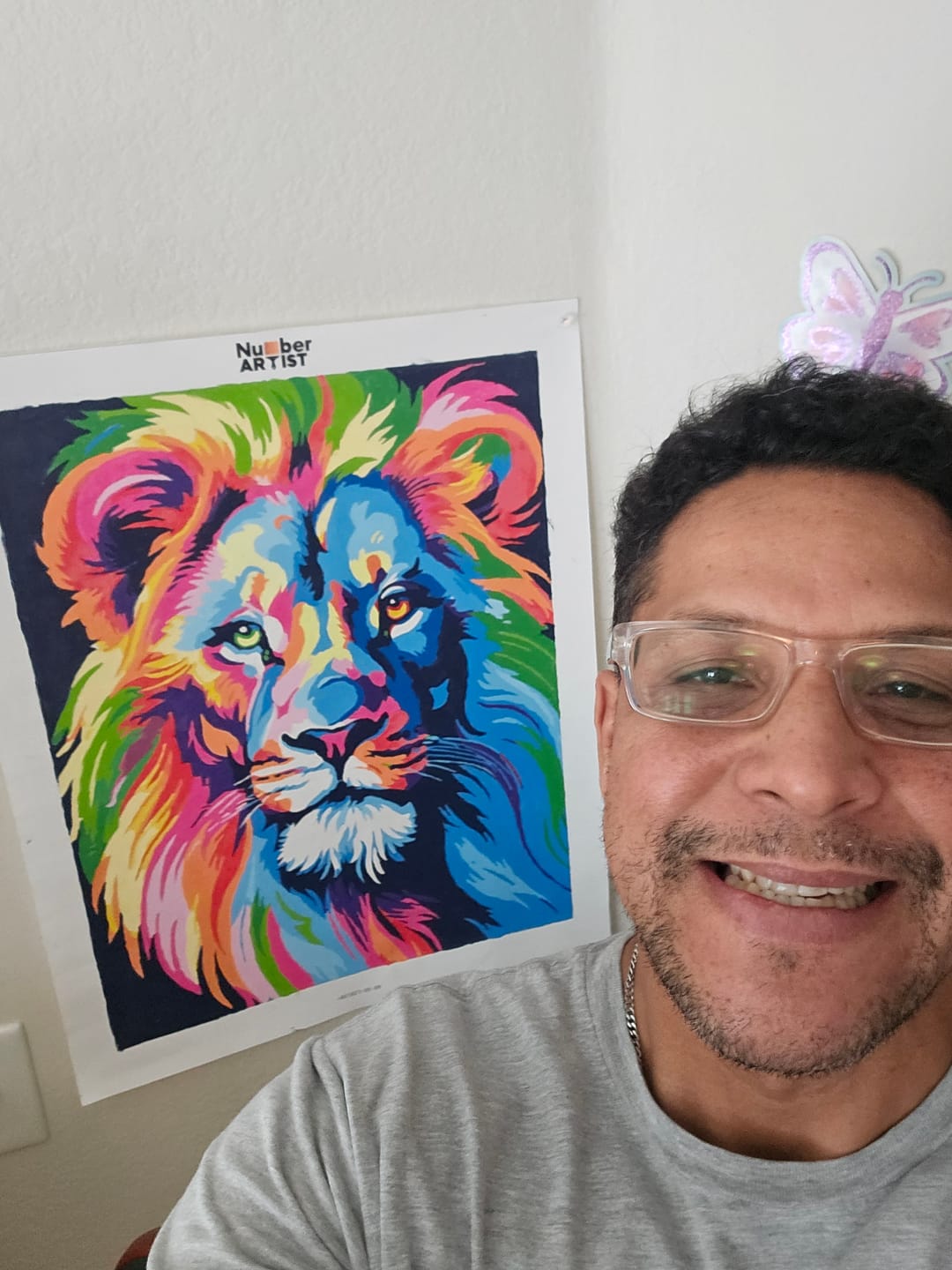 Customer photo review of Colorful Lion