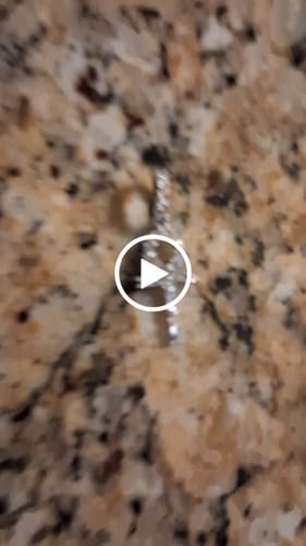 Customer video review of Sterling Silver VVS Moissanite Ankh Pendant