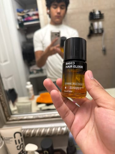Customer photo review of Hair Elixir