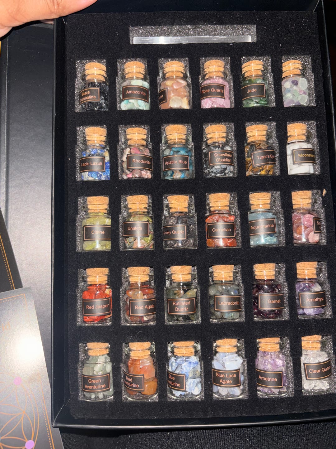 Customer photo review of Mystical Manifestation Crystal Grid Kit: Unlock the Power of Witchy Spells
