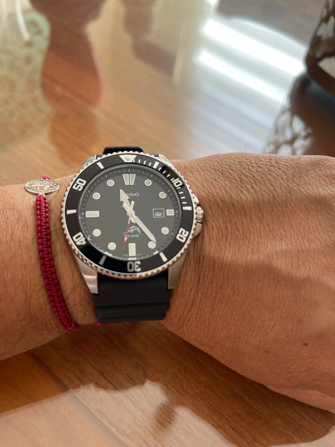 Customer photo review of Reloj Casio Submariner Marlin Duro MDV106-1AV Negro Buceo