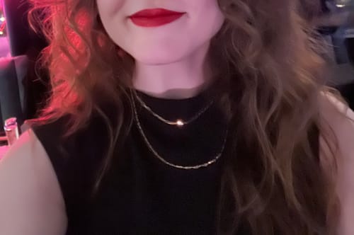 Customer photo review of Hammered Bar Chain