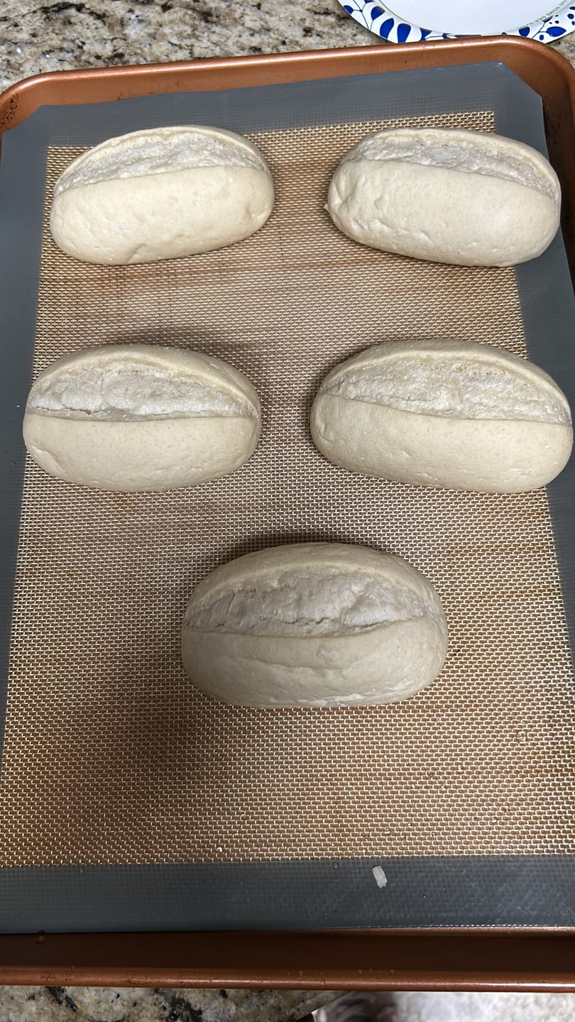 Customer photo review of Baker's Rolls "Brötchen" (5 pack)