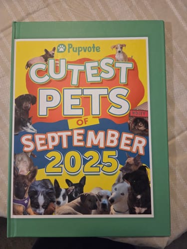Customer photo review of Meet the Cutest Pets of Pupvote in the 2025 Photobook