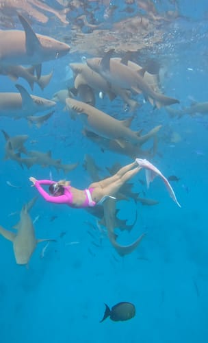 Customer photo review of Luna Long Sleeve Swimwear